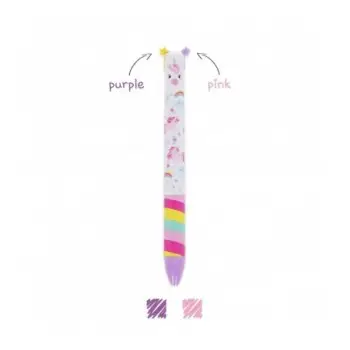 ΣΤΥΛΟ LEGAMI CLICK AND CLACK PEN ΜΕ ΔΥΟ ΧΡΩΜΑΤΑ UNICORN