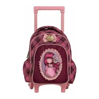 ΣΧΟΛΙΚΗ ΤΣΑΝΤΑ ΝΗΠΙΟΥ TROLLEY SANTORO GORJUSS CHERRY BLOSSOM