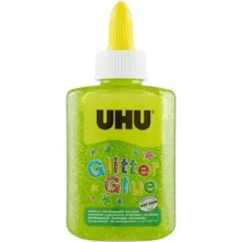 UHU GLITTER GLUE ΜΠΟΥΚΑΛΙ 90gr ΠΡΑΣΙΝΟ