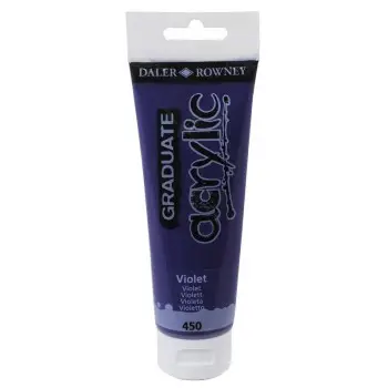 ΧΡΩΜΑ GRADUATE ACRYLIC 120ml ΒΙΟΛΕΤΙ