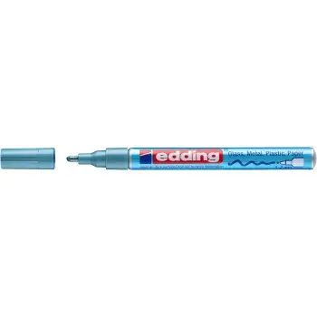 EDDING 751 μαρκαδόρος gloss paint γαλαζιο μεταλλικό 1-2mm