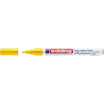 EDDING 751 μαρκαδόρος gloss paint κιτρινο 1-2mm