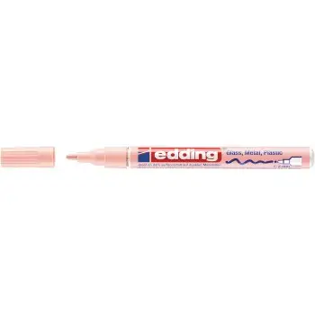 EDDING 751 μαρκαδόρος gloss paint ροζ παστέλ 1-2mm