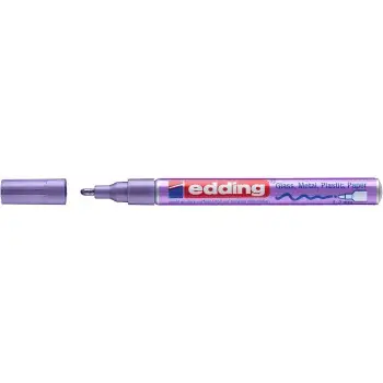 EDDING 751 μαρκαδόρος gloss paint βιολετί μεταλλικό 1-2mm