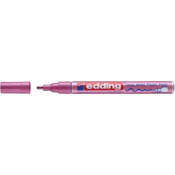 EDDING 751 μαρκαδόρος gloss paint ροζ μεταλλικό 1-2mm