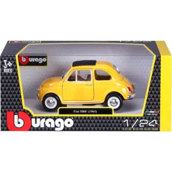 BURAGO ΜΕΤΑΛΛΙΚΟ ΑΥΤΟΚΙΝΗΤΟ 1/24 - Fiat 500F (1965)