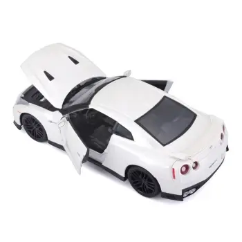 BURAGO ΜΕΤΑΛΛΙΚΟ ΑΥΤΟΚΙΝΗΤΟ NISSAN GT-R WHITE 2017