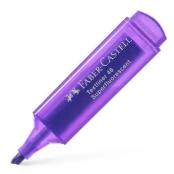 ΜΑΡΚΑΔΟΡΟΣ ΥΠΟΓΡΑΜΜΙΣΕΩΣ FABER CASTELL PASTEL ΛΙΛΑ TEXTLINER 154656