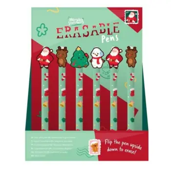 PUCKATOR XMAS ΣΤΥΛΟ ΜΕ ΓΟΜΑ 0.7mm