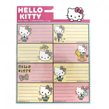 GIM ETIKΕΤΕΣ ΣΧΟΛΙΚΕΣ HELLO KITTY 16τμχ.