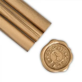 Βουλοκέρι 13,5cm σε Ράβδο Φ 11mm Antique Gold (Το προιόν πωλείται σε μεμονωμένα τεμάχια του ενός)