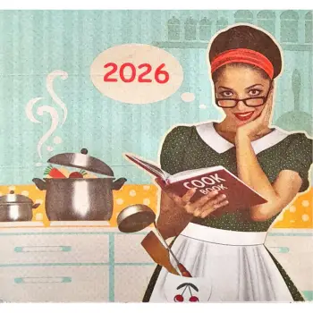 Linardatos Ημερολόγιο Ανέκδοτων - Μαγειρικής Κλειστό 2026 7 x 7 (60050)