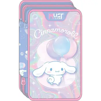 Cinnamoroll Κασετίνα Τριπλή Γεμάτη Balloons