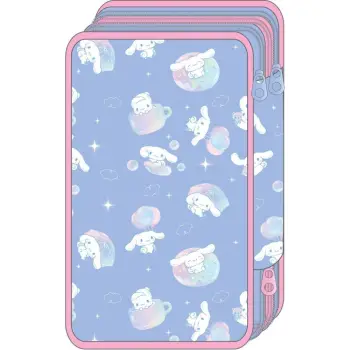 Cinnamoroll Κασετίνα Τριπλή Γεμάτη Balloons