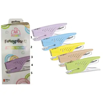 Συρραπτικό Maestri Roma Funnyplier Pastel Color 12