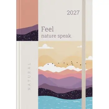Linardatos   Ημερήσιο Ημερολόγιο NATURAL 12Χ17 2027