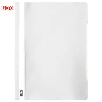 Ντοσιέ με Έλασμα και τρύπες Άσπρο