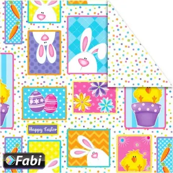 Χαρτόνι Fabi 50x70εκ Πάσχα Hippity Hop 1455114