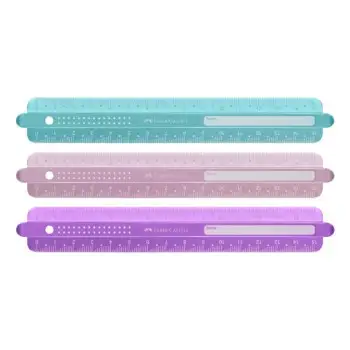 ΧΑΡΑΚΑΣ FABER CASTELL 15cm SPARKLE ΜΩΒ-ΡΟΖ-ΜΠΛΕ