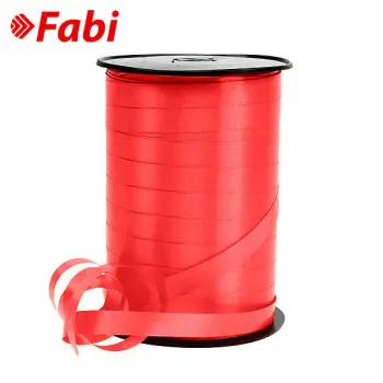 Ξυλοκορδέλα FABI 1εκ 200m Κόκκινο