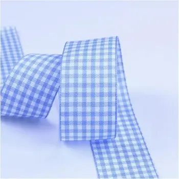 Κορδέλα Fabi Καρό 25mm x 20m Μπλε