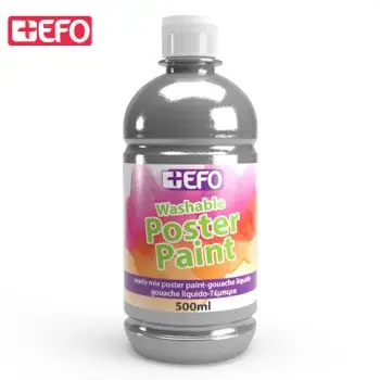 Τέμπερα +Efo 500ml Ασημί
