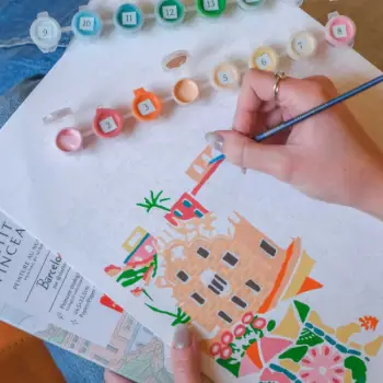 La Petite Epicerie Σετ Ζωγραφικής ''Petit Pinceau'' Barcelona