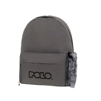 Polo Σακίδιο Original Scarf (Δώρο μαντήλι multiscarf Polo) (Titanium/Black)  2026