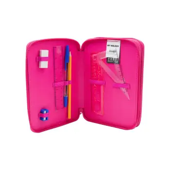 ΚΑΣΕΤΙΝΑ ΔΙΠΛΗ ΓΕΜΑΤΗ 12.4x7.5x19.3cm HELLO KITTY MY MELODY 490181