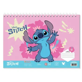 ΜΠΛΟΚ ΖΩΓΡΑΦ 23Χ33ΕΚ 40ΦΥΛ ΑΥΤΟΚ-ΣΤΕΝΣΙΛ- 2ΣΕΛ ΧΡ 2ΣΧ. LILO & STITCH 1