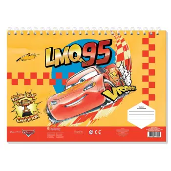 ΜΠΛΟΚ ΖΩΓΡΑΦ 23Χ33ΕΚ 40ΦΥΛ ΑΥΤΟΚ-ΣΤΕΝΣΙΛ- 2ΣΕΛ ΧΡ 2ΣΧ CARS