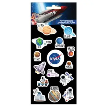 ΑΥΤΟΚΟΛΛΗΤΑ PUFFY NASA