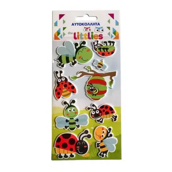 ΑΥΤΟΚΟΛΛΗΤΑ 10X22EK. ΠΑΣΧΑΛΙΤΣΕΣ THE LITTLIES