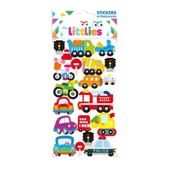 ΑΥΤΟΚΟΛΛΗΤΑ 10X22EK. ΟΧΗΜΑΤΑ THE LITTLIES
