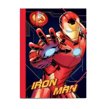 ΦΑΚΕΛΟΣ ΛΑΣΤΙΧΟ ΧΑΡΤ 25Χ35 IRON MAN.