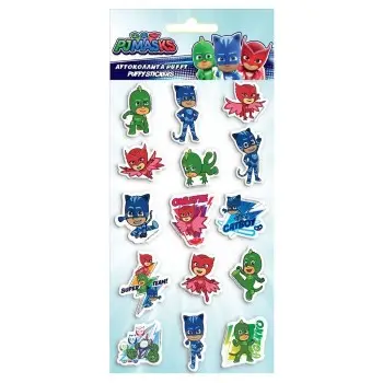 ΑΥΤΟΚΟΛΛΗΤΑ PUFFY PJ MASKS