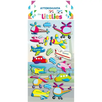 ΑΥΤΟΚΟΛΛΗΤΑ 10X22EK. ΟΧΗΜΑΤΑ THE LITTLIES