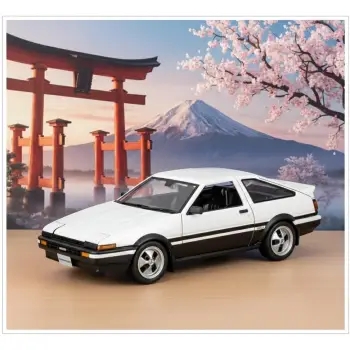 MAISTO 1:24 SE Toyota Sprinter Trueno AE86, Matte Black