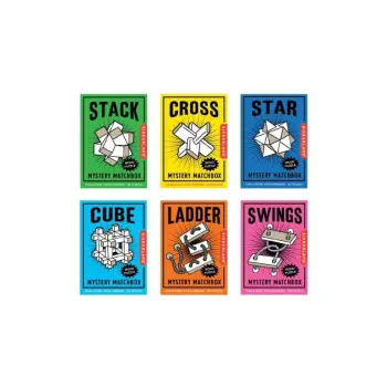 Ξύλινο παζλ με μυστήριο και σπιρτόκουτο - μοναδικό ξύλινο παιχνίδι παζλ