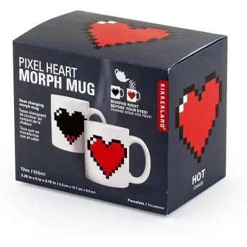 Κούπα που αλλάζει χρώμα και αντιδρά στη θερμότητα – Διασκεδαστικό δώρο για καφέ, ζεστό κακάο και ζεστά ροφήματα