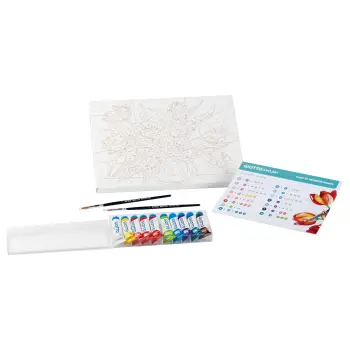 GIOTTO Artlab+ Paint by Numbers FLOWERS