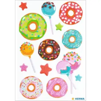 HERMA ΑΥΤΟΚΟΛΛΗΤΑ MAGIC SWEETS
