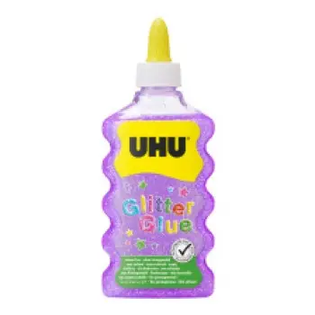 UHU GLITTER GLUE 177ML ΜΩΒ