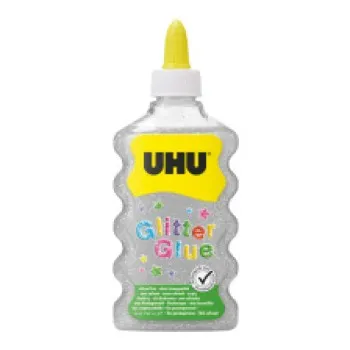 UHU GLITTER GLUE 177ML ΑΣΗΜΙ