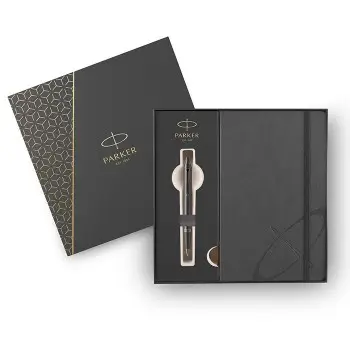 ΣΕΤ ΔΩΡΟΥ PARKER ΣΤΥΛΟ BALLPEN IM MONOCHROME TITANIUM + ΣΗΜΕΙΩΜΑΤΑΡΙΟ 1159.2303.40