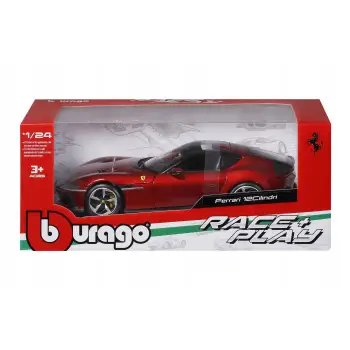 BBURAGO 1:24 FERRARI 12CILINDRI RED