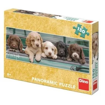 Dino - Puzzle 150 - 500 Τεμ. :: ΚΟΥΤΑΒΙΑ ΧΑΡΙΤΩΜΕΝΑ 150 TEM. PANORAMIC ΠΑΖΛ Dino