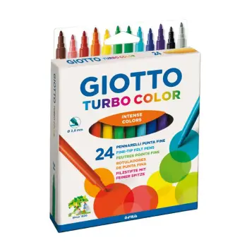 ΜΑΡΚΑΔΟΡΟΙ GIOTTO TURBO COLOR 24TMX