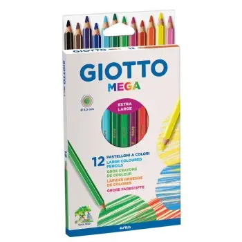ΞΥΛΟΜΠΟΓΙΕΣ GIOTTO MEGA 12 ΧΡΩΜΑΤΑ