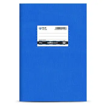 SALKO ΤΕΤΡΑΔΙΟ ΠΛΑΣΤΙΚΟ 17x25cm 50 ΦΥΛΛΑ ΚΑΡΕ